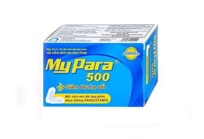 Thành phần thuốc Mypara 500mg