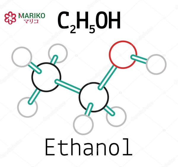 Ethanol có cấu tạo phân tử như thế nào..