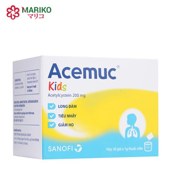 Acemuc 200 - Hỗ trợ điều trị long đờm