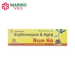 Erythromycin & Nghệ Nam Hà Kem Trị Mụn, Sẹo Mụn Trứng Cá