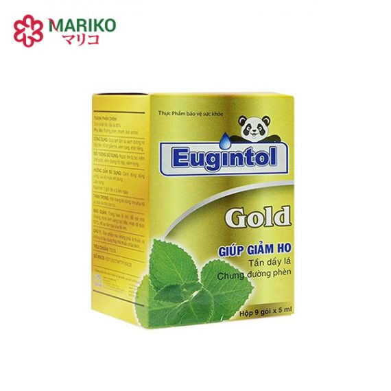 Eugintol gold - Giúp làm ấm và sạch đường hô hấp trên