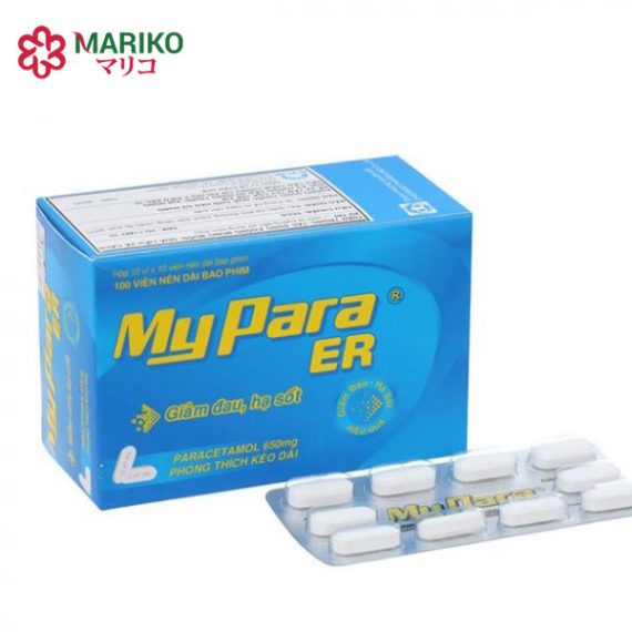 Thuốc Mypara 500mg Paracetamol điều trị giảm đau hạ sốt