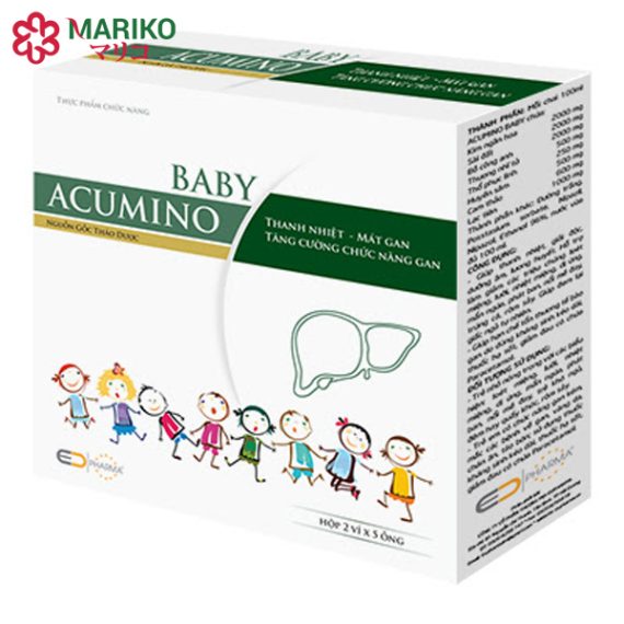 Baby Acumino-hỗ trợ thanh nhiệt giải độc ,giảm nóng trong cho trẻ