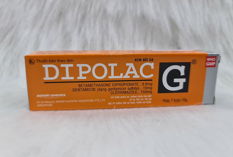 Dipolac G – Thuốc bôi chữa nấm da đầu hiệu quả