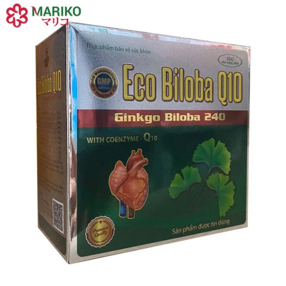 Eco Biloba Q10 - Viên uống hoạt huyết dưỡng não