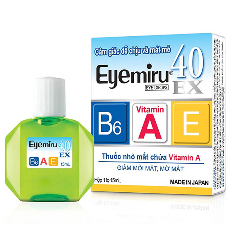 Thuốc nhỏ mắt Nhật Bản Eyemiru 40 EX