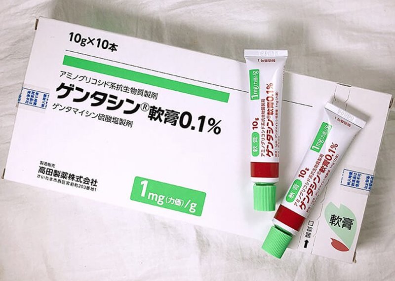 Thuốc trị sẹo thâm Gentacin của Nhật