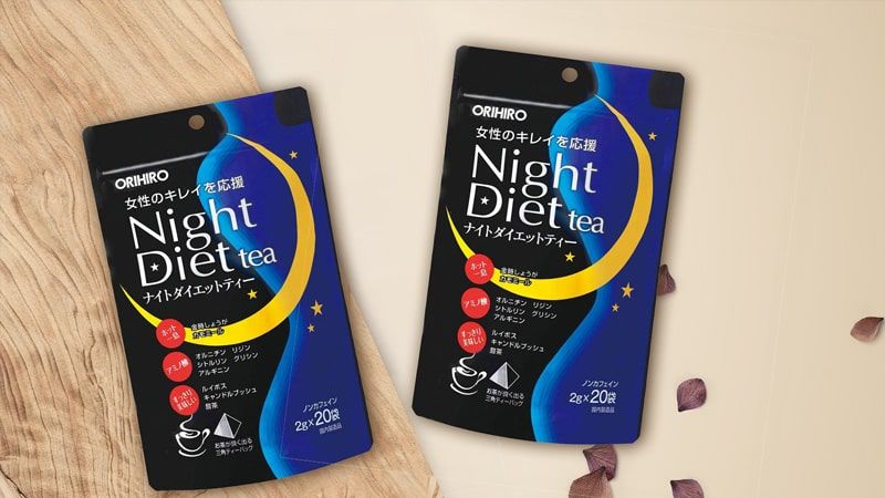 Trà giảm cân Nhật Bản Orihiro Night Diet Tea