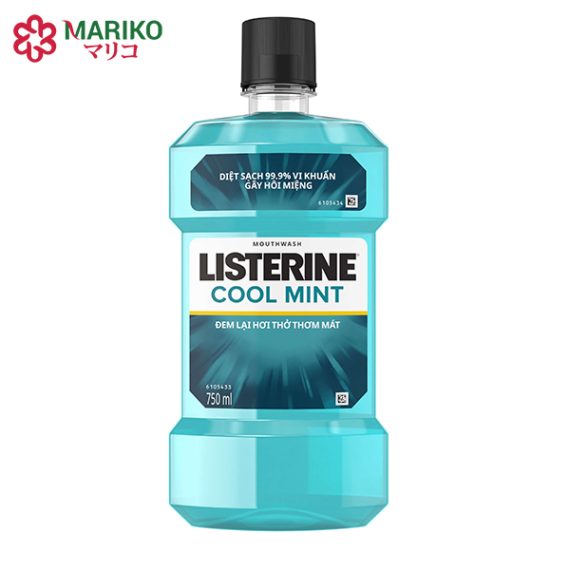 Listerine 750ml - Nước súc miệng diệt khuẩn hiệu quả