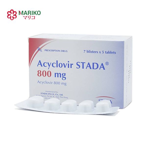 Thời gian điều trị bằng Acyclovir 800 mg kéo dài bao lâu?
