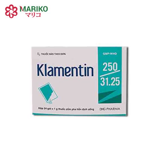 Klamentin 250mg - Thuốc kháng sinh điều trị nhiễm khuẩn