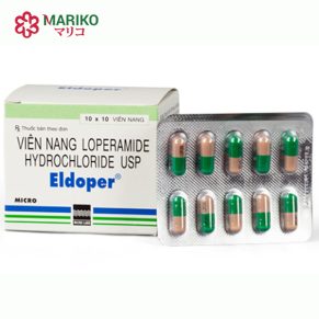 Loperamid (Eldoper) - Thuốc điều trị tiêu chảy
