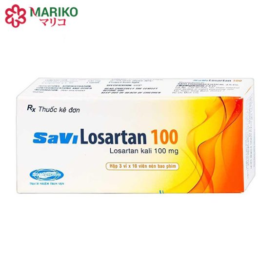 Losartan 100mg - Thuốc điều trị tăng huyết áp