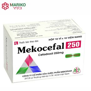Mekocefal 250mg dạng viên - Kháng sinh điều trị nhiễm khuẩn