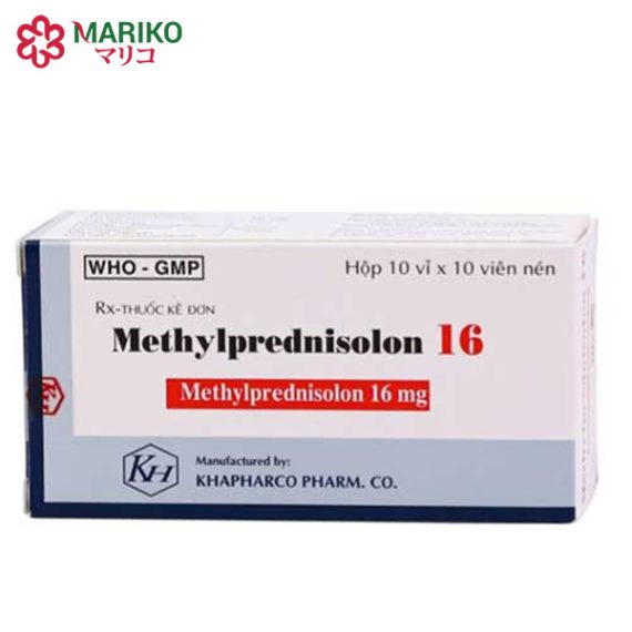 Methylprednisolon 16mg - Thuốc chống viên, chống dị ứng