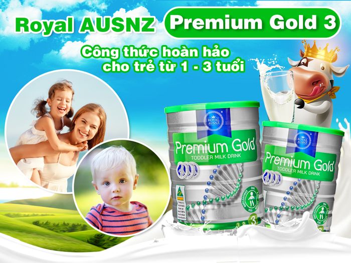 Sữa Hoàng Gia Úc Royal Ausnz Premium Gold