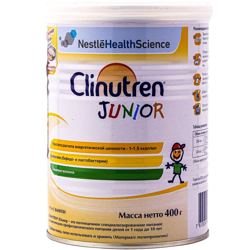 Sữa béo Nga Clinutren Junior