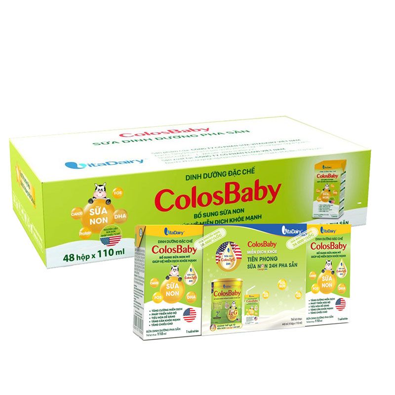 Sữa bột pha sẵn Colosbaby