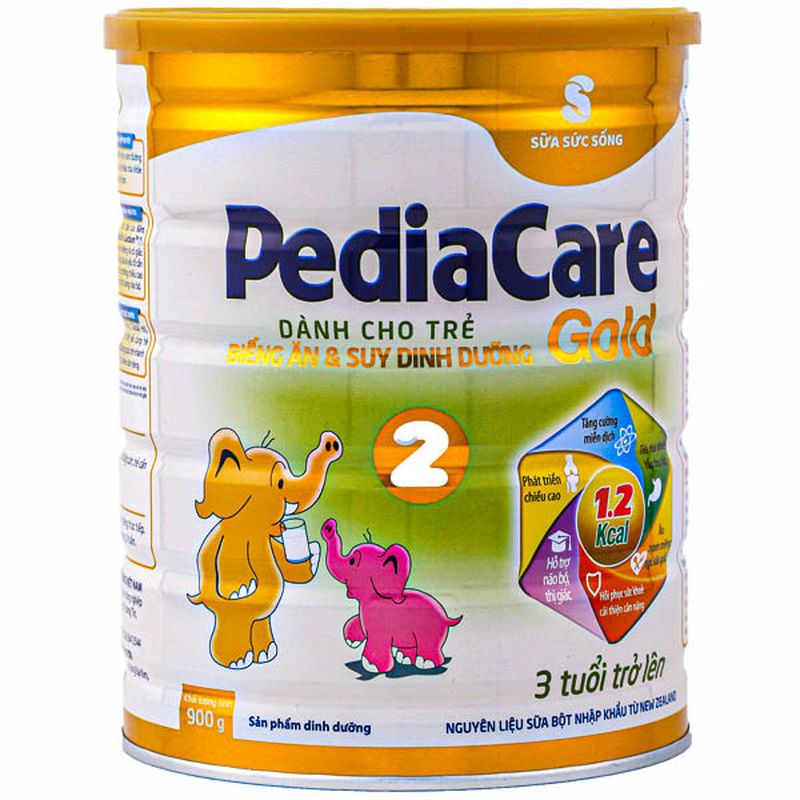 Sữa tươi cho bé tăng cân Pediacare Gold