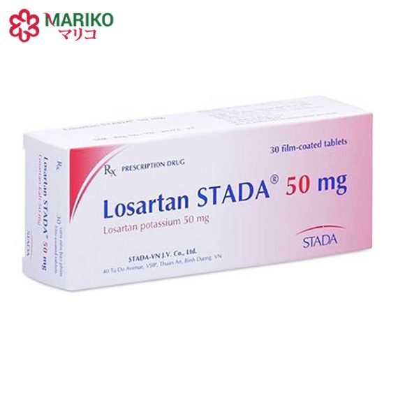 Losartan Stada 50mg thuốc điều trị tăng huyết áp