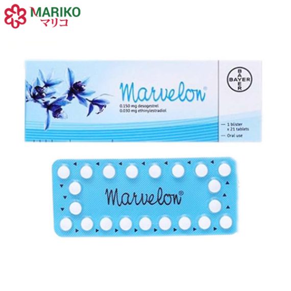 Marvelon 21 viên thuốc tránh thai hàng ngày cho phụ nữ
