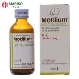 Motilium 60ml Siro – Thuốc hỗ trợ tiêu hóa, điều trị buồn nôn