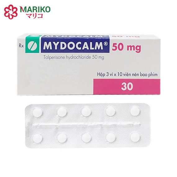 Mydocalm 50mg - Thuốc điều trị sau đột quỵ