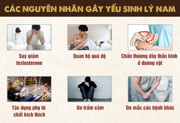 Nguyên nhân gây yếu sinh lý